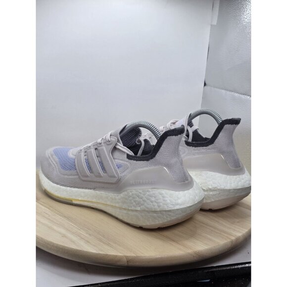 Adidas UltraBoost 21 Womens Size 9.5 Pink Purple Athletic Running Shoes Sneakers - Picture 7 of 11